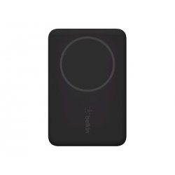 Belkin BoostCharge - Carregador portátil - 2500 mAh - 7.5 Watt (MagSafe) - preto BPD002BTBK