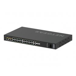 NETGEAR AV Line M4250-26G4F-PoE+ - Interruptor - L3 - Administrado - 24 x 10/100/1000 (PoE+) + 2 x 10/100/1000 + 4 x 1000Base-X