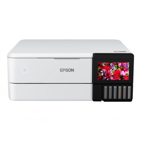 Epson EcoTank ET-8500 - Impressora multi-funções - a cores - jacto de tinta - recarregável - A4/Letter (media) - até 16 ppm (im