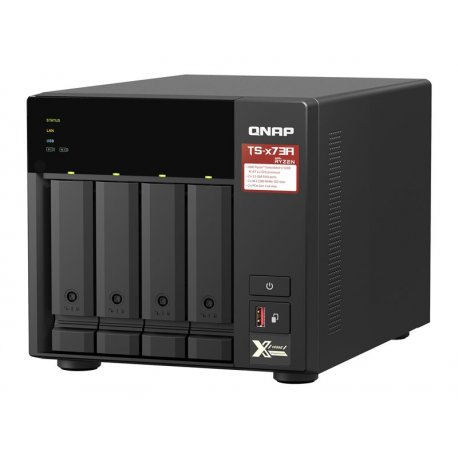 QNAP TS-473A - Servidor NAS - 4 baias - SATA 6Gb/s - RAM 8 GB - 2.5 Gigabit Ethernet TS-473A-8G