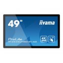 iiyama ProLite TF4939UHSC-B1AG - 49" Classe Diagonal ecrã LCD com luz de fundo LED - sinalização digital interativa - com ecrã 