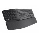 Logitech ERGO K860 Split Keyboard for Business - Teclado - sem fios - Bluetooth LE - Alemão - grafite 920-010345