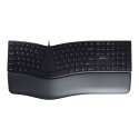 CHERRY KC 4500 ERGO - Teclado - USB - QWERTY - Espanhol - preto JK-4500ES-2