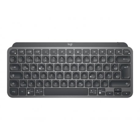 Logitech MX Keys Mini for Business - Teclado - retroiluminação - sem fios - Bluetooth LE - QWERTZ - Alemão - grafite 920-010597