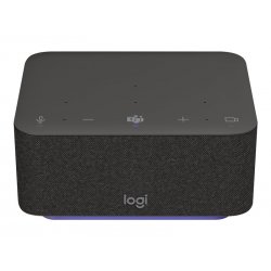 Logitech Logi Dock for Teams - Estação de engate - USB-C - HDMI, DP - Bluetooth - para Room Solution Large 986-000020