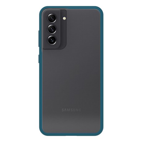 OtterBox React Series - Tampa posterior para telemóvel - poliuretano, policarbonato - azul claro - para Samsung Galaxy S21 FE 5