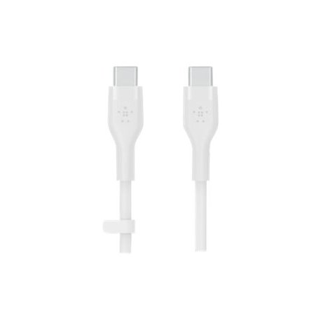 Belkin BoostCharge - Cabo USB - 24 pin USB-C (M) para 24 pin USB-C (M) - 2 m - branco CAB009BT2MWH