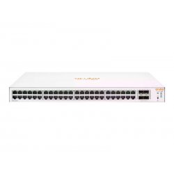 HPE Aruba Instant On 1830 48G 4SFP Switch - Interruptor - inteligente - 48 x 10/100/1000 + 4 x Gigabit SFP - desktop, montável 