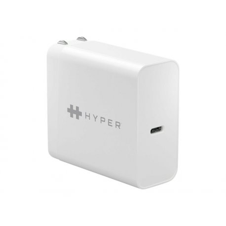 HyperJuice - Adaptador de alimentação - AC 100-240 V - 65 Watt - conectores de saída: 1 - Europa - branco HJ653E