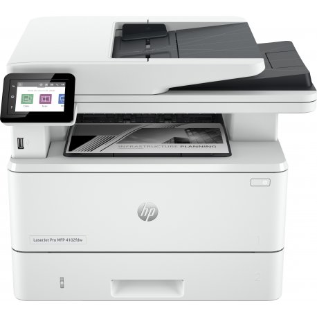 HP LaserJet Pro MFP 4102dw - Impressora multi-funções - P/B - laser - Legal (216 x 356 mm) (original) - A4/Legal (media) - até 