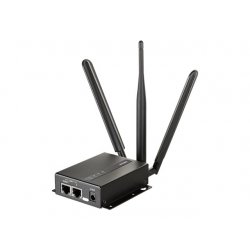 D-Link DWM-313 - Roteador sem fio - WWAN interruptor de 2 portas - Wi-Fi - 2.4 GHz - 3G, 4G - montável na parede DWM-313