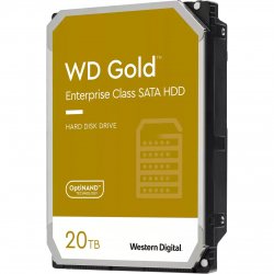 WD Gold WD202KRYZ - Disco rígido - Enterprise - 20 TB - interna - 3.5" - SATA 6Gb/s - 7200 rpm - buffer: 512 MB WD202KRYZ