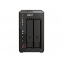 QNAP TS-253E - Servidor NAS - 2 baias - SATA 6Gb/s - RAID (expansão de disco rígido) RAID 0, 1, 5, 6, 10, 50, JBOD, 60 - RAM 8 