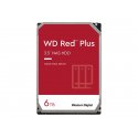 WD Red Plus WD60EFPX - Disco rígido - 6 TB - interna - 3.5" - SATA 6Gb/s - 5400 rpm - buffer: 256 MB WD60EFPX