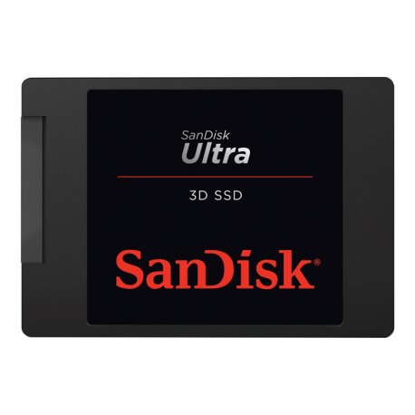 SanDisk Ultra 3D - SSD - 500 GB - interna - 2.5" - SATA 6Gb/s SDSSDH3-500G-G26