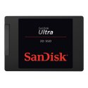 SanDisk Ultra 3D - SSD - 500 GB - interna - 2.5" - SATA 6Gb/s SDSSDH3-500G-G26