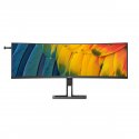 Philips 45B1U6900C - Monitor LED - curvo - 45" (44.5" visível) - 5120 x 1440 Dual Quad HD @ 75 Hz - VA - 450 cd/m² - 3000:1 - D