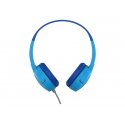 Belkin SoundForm Mini - Auscultadores supra-aurais com microfonoe - no ouvido - com cabo - macaco de 3,5 mm - azul AUD004BTBL