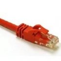 C2G Cat6 Booted Unshielded (UTP) Crossover Patch Cable - Cabo crossover - RJ-45 (M) para RJ-45 (M) - 50 cm - PTNB - CAT 6 - mol