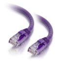 C2G Cat5e Booted Unshielded (UTP) Network Patch Cable - Cabo patch - RJ-45 (M) para RJ-45 (M) - 2 m - PTNB - CAT 5e - moldado, 