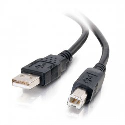 C2G 9.8ft USB A to USB B Cable - USB A to B Cable - USB 2.0 - Black - M/M - Cabo USB - USB (M) para USB Tipo B (M) - USB 2.0 - 