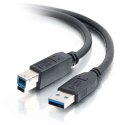 C2G - Cabo USB - USB Tipo A (M) para USB Type B (M) - USB 3.0 - 2 m - preto 81681