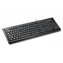 Kensington ValuKeyboard - Teclado - PS/2, USB - Português - preto 1500109PT