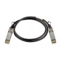 D-Link Direct Attach Cable - Cabo de empilhamento - SFP+ para SFP+ - 1 m - para DGS 3630, DMS 3130, DXS 1100, 1210, 3400, 3600,