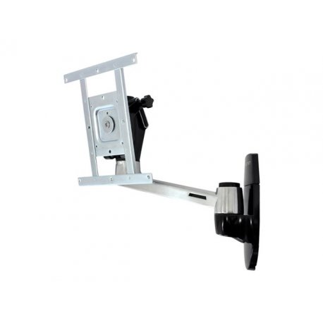 Ergotron LX HD Wall Mount Swing Arm - Kit de montagem (suporte oscilante) - para TV - alumínio - tamanho de tela: up to 49" - m