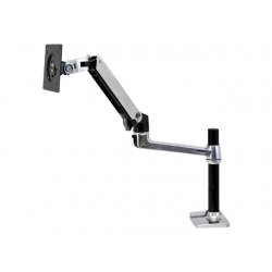 Ergotron LX - Kit de montagem (montagem de presilha de mesa, braço extensor, base de montagem de ilhó, braço do monitor, poste 