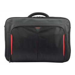 Targus Classic+ Clamshell - Estojo para notebook - 17" - 18" - preto, vermelho CN418EU