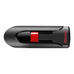 SanDisk Cruzer Glide - Drive flash USB - 32 GB - USB 2.0 - preto, vermelho SDCZ60-032G-B35