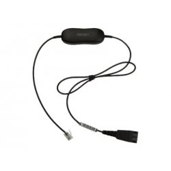 Jabra GN1221 Sound Limiter - Cabo de auricular - RJ-9 macho para Quick Disconnect - 80 cm 88007-99