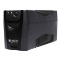 Riello UPS Net Power NPW 600 - UPS - AC 220/230/240 V - 360 Watt - 600 VA - USB - conectores de saída: 4 - preto NPW 600