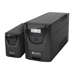 Riello UPS Net Power NPW 1000 - UPS - AC 220/230/240 V - 600 Watt - 1000 VA - RS-232, USB - conectores de saída: 4 - cinza escu