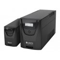 Riello UPS Net Power NPW 1000 - UPS - AC 220/230/240 V - 600 Watt - 1000 VA - RS-232, USB - conectores de saída: 4 - cinza escu