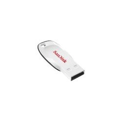 SanDisk Cruzer Blade - Drive flash USB - 16 GB - USB 2.0 - branco SDCZ50C-016G-B35W