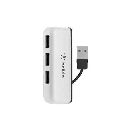 Belkin Travel - Hub - 4 x USB 2.0 - desktop F4U021BT