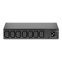 APC Basic Rack PDU AP6015A - Unidade de distribuição de potência (montável em bastidor) - AC 100/120/200/208/230/240 V - entrad