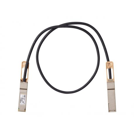 Cisco 100GBASE-CR4 Passive Copper Cable - Cabo de ligação directa - QSFP para QSFP - 2 m - axial duplo - passivo - para Mellano