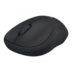 Logitech M220 Silent - Rato - óptico - 3 botões - sem fios - 2.4 GHz - receptor sem fio USB - carvão vegetal 910-004878