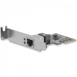 StarTech.com 1 Port PCIe Network Card - Low Profile - RJ45 Port - Realtek RTL8111H Chipset - Ethernet Network Card - NIC Server