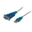 StarTech.com 1 Port USB to Serial RS232 Adapter - Prolific PL-2303 - USB to DB9 Serial Adapter Cable - RS232 Serial Converter (