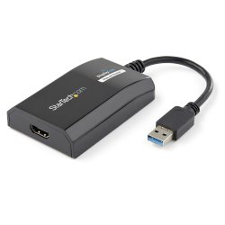 StarTech.com USB 3.0 to HDMI External Video Card Adapter - DisplayLink Certified - 1920x1200 - MultiMonitor Graphics Adapter - 