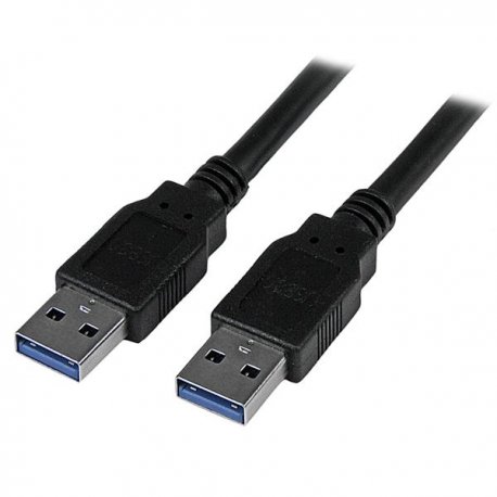 StarTech.com 3m 10 ft USB 3.0 Cable - A to A - M/M - Long USB 3.0 Cable - USB 3.1 Gen 1 (5 Gbps) (USB3SAA3MBK) - Cabo USB - USB