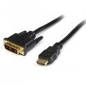 StarTech.com 2m High Speed HDMI Cable to DVI Digital Video Monitor - Cabo adaptador - HDMI macho para DVI-D macho - 2 m - preto