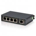 StarTech.com 5-Port Ethernet Switch - 10/100Mbps Industrial Networking Solution - IP30-rated Energy Efficient Internet Switch (