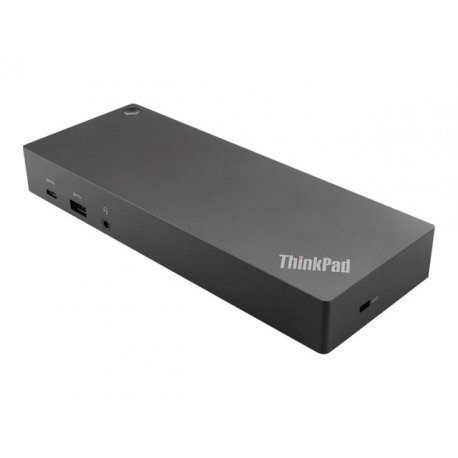 Lenovo ThinkPad Hybrid USB-C with USB-A Dock - Estação de engate - USB-C - 2 x HDMI, 2 x DP - 1GbE - 135 Watt - Campus 40AF0135