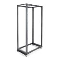 StarTech.com 42U 19" Open Frame Server Rack, 4 Post Adjustable Depth 23-41" Mobile, Free Standing Rolling Network/Computer Equi