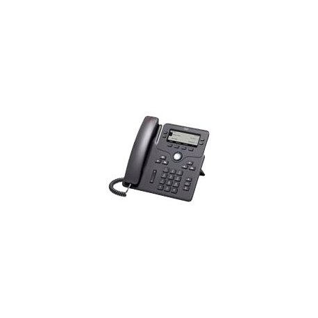 Cisco IP Phone 6851 - Telefone VoIP - SIP, SRTP - 4 linhas - carvão vegetal CP-6851-3PCC-K9